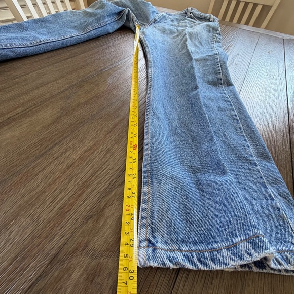 Vintage Levis 540 Mens Relaxed Fit Blue Jeans 40x30 Red Tab 100% Cotton USA 90s - Picture 11 of 12